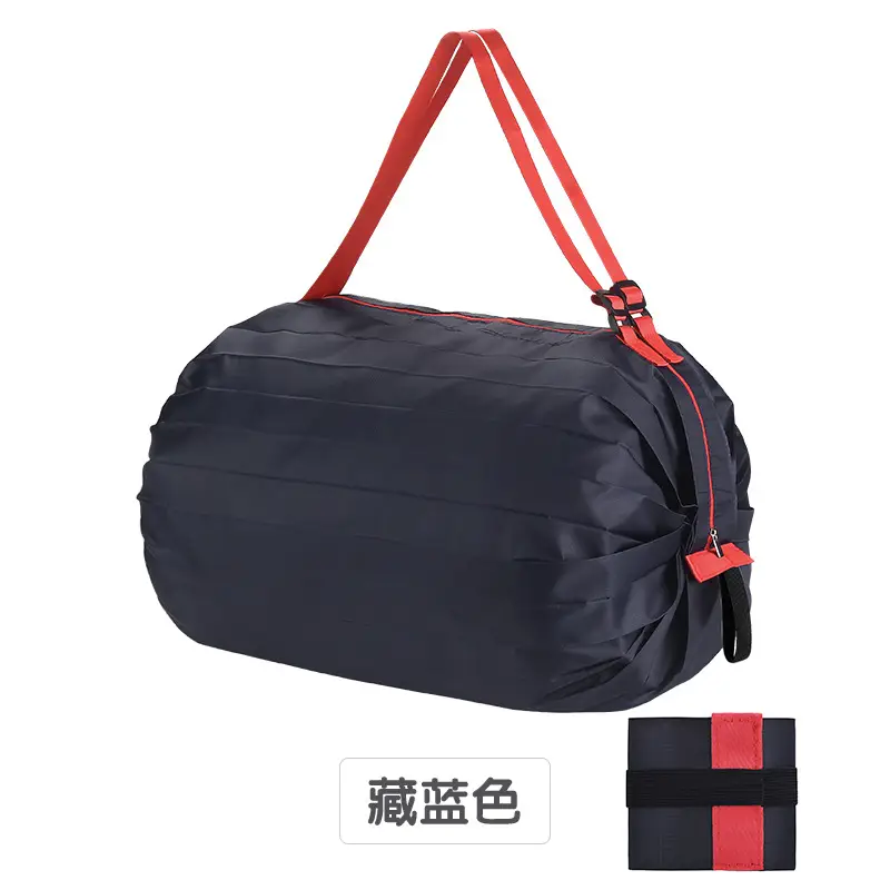 Thickened Accordion Shoulder Bag for Travel & Shopping