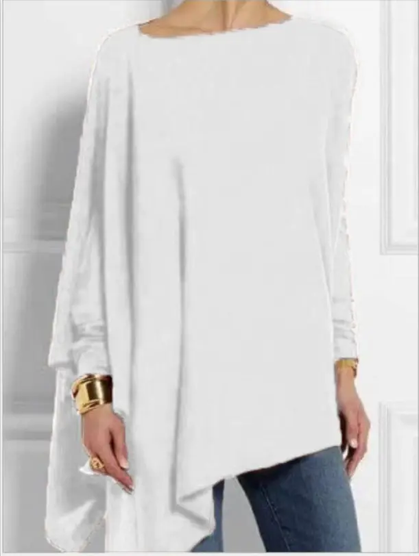 2022 Green Long Sleeve Loose T-Shirt Casual Wear