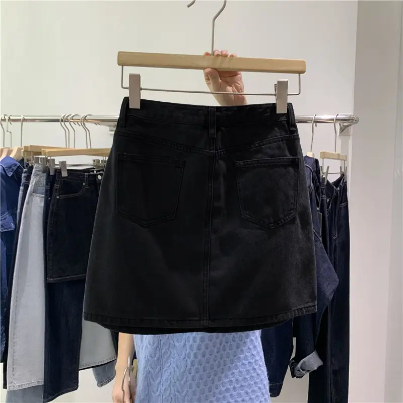 Women High Waist Slimming A-Line Skirt 2025 - Image 8