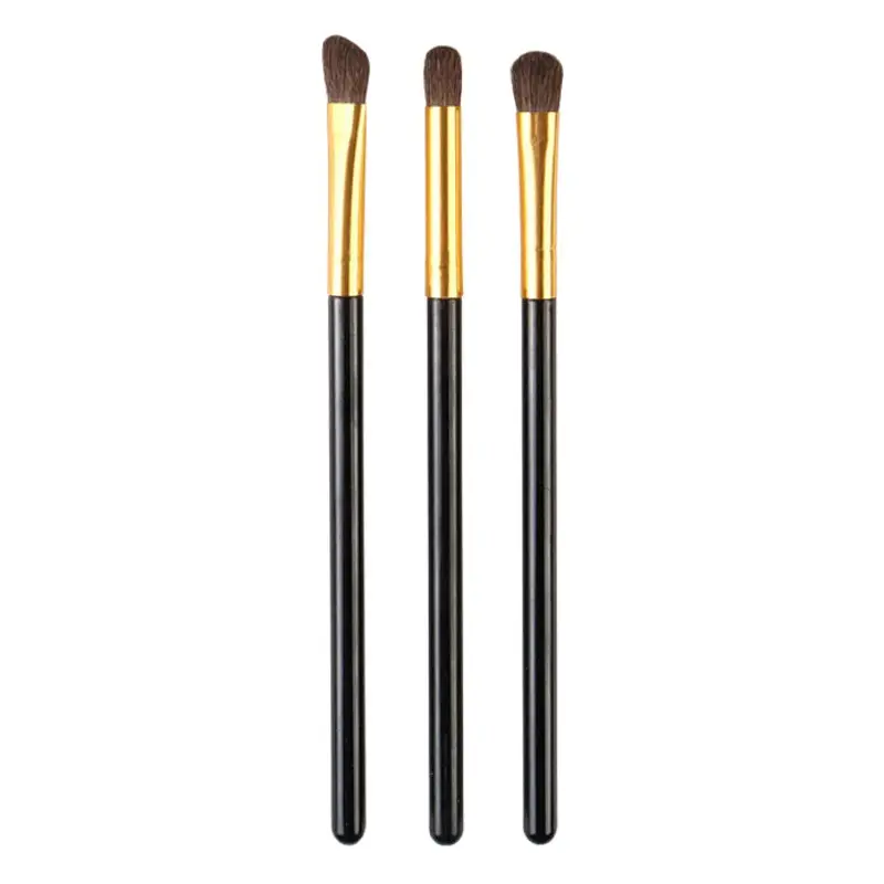 3 Piece Makeup Brush Set for Eye Shadow & Blending