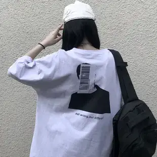 Women Summer T-Shirt Purple Letter Print Loose Fit — feature 15