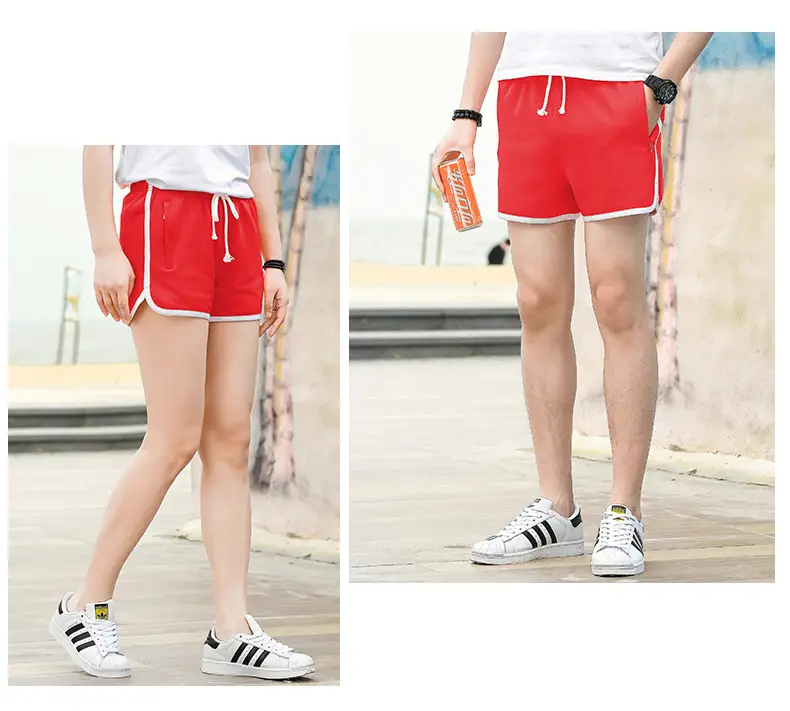 Men Blue Striped Running Shorts Korean Style — feature 17