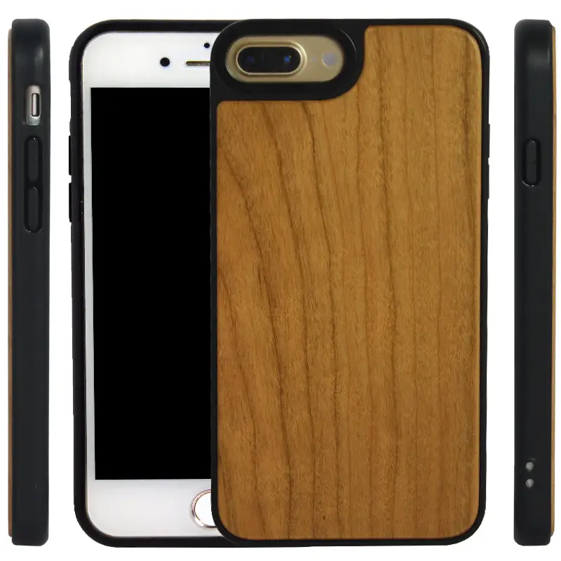 Wooden Patch iPhone78 Se Protective Cover