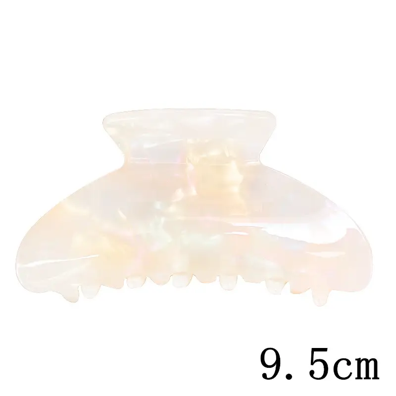 Yuanbao Cloud Pattern Hair Clip 8.5cm Acetic Acid - Image 9
