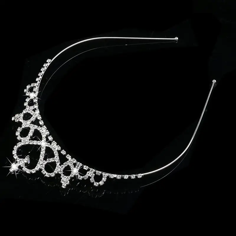 Princess Crown Headband for Girls Birthday Hairpin - Image 4