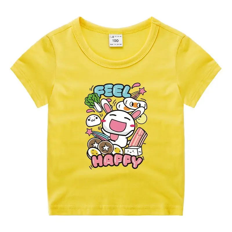 Kids T-Shirt Blue Excavator Print 100% Cotton - Image 10