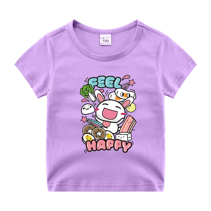 Kids T-Shirt Blue Excavator Print 100% Cotton - Image 11