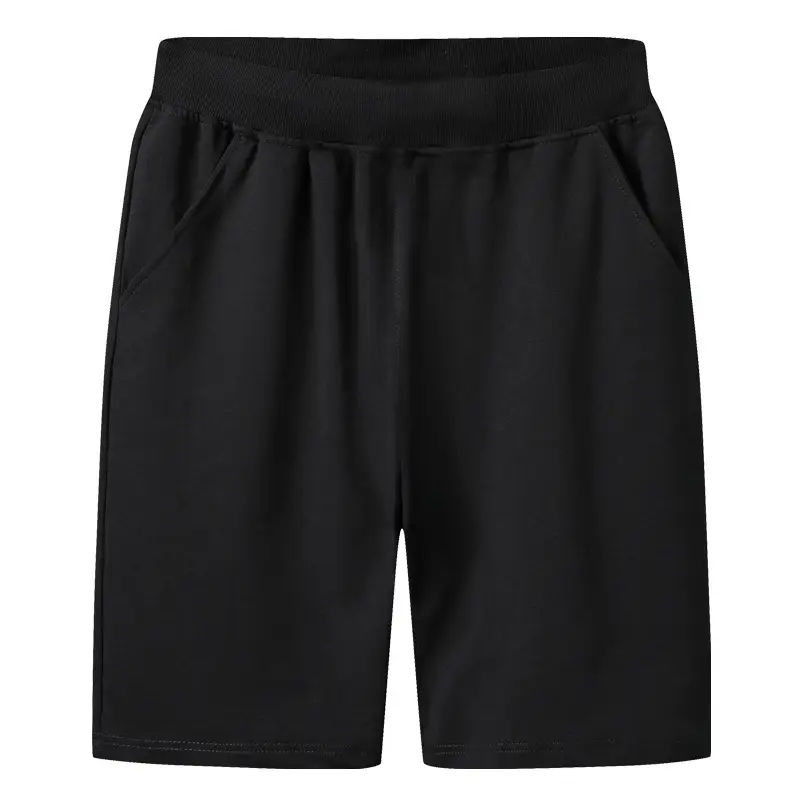 Children Cotton Shorts Grey Five Point Print 110-160