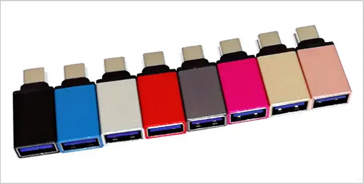 Type-C to USB3.0 OTG Adapter Aluminum Connector - Image 2