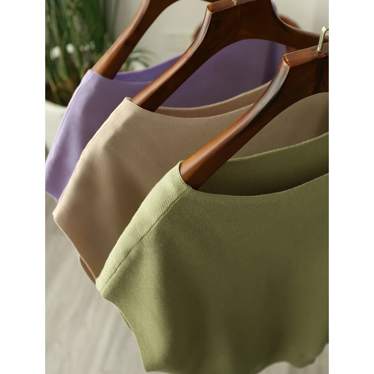 Women Purple Short Sleeve T-Shirt Summer 2024 - Image 7