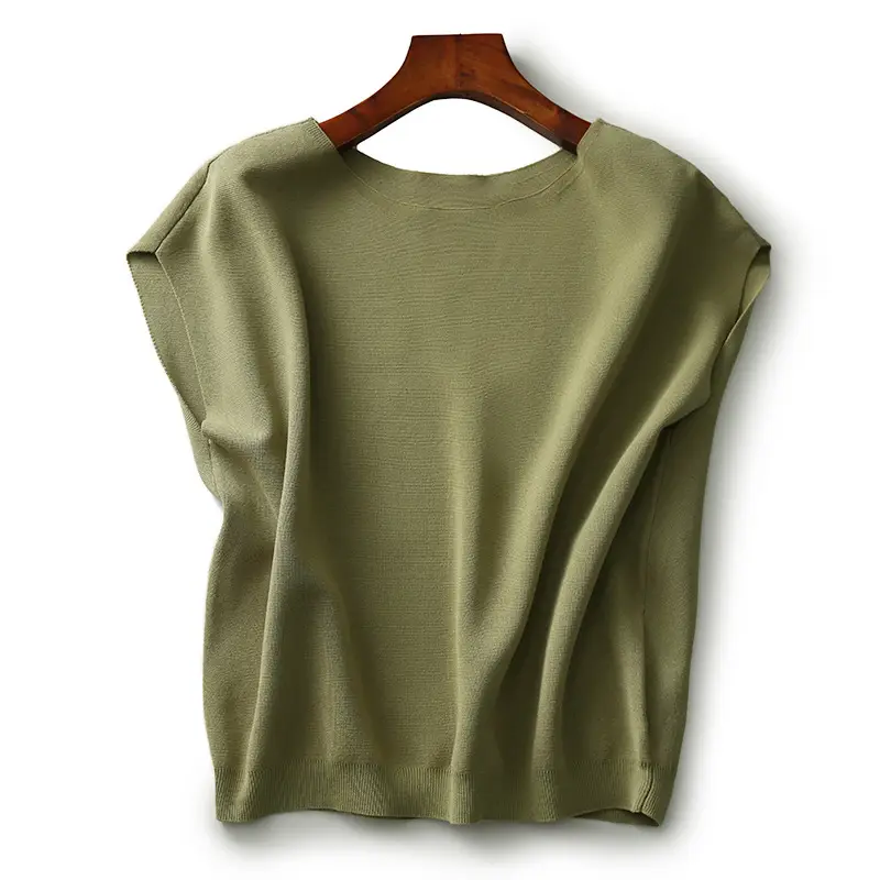 Women Purple Short Sleeve T-Shirt Summer 2024 - Image 8