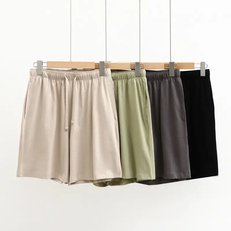 Women's Black Pure Cotton Shorts Summer Wear - Image 9
