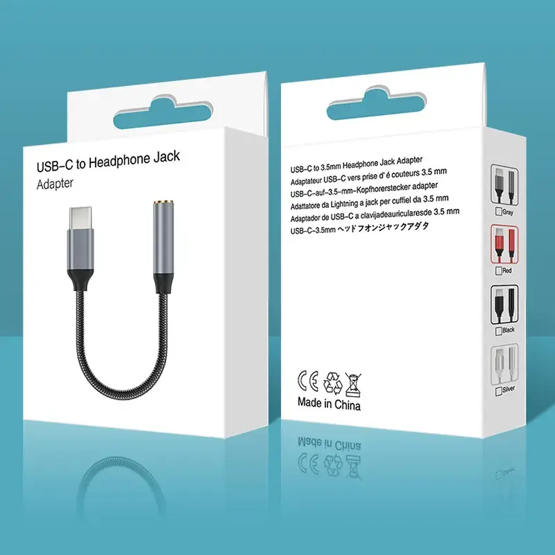 USB-C Headphone Jack Adapter for Apple & Huawei Phones - Image 8