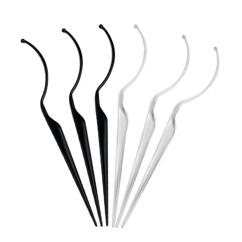 False Eyelash Stick Black White Acrylic Display - Image 6