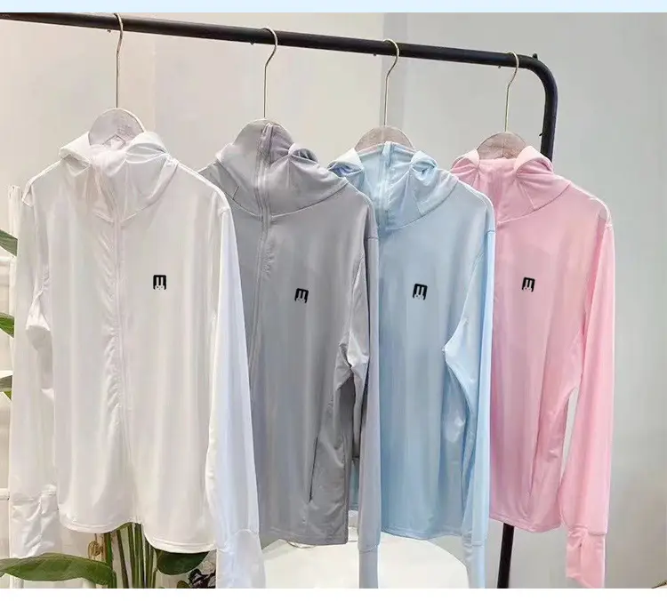 Pink Ice Silk Sun Protection Jacket for Women 2024 — feature 1