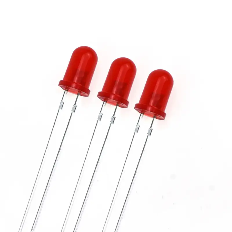 Green LED Bulbs 5mm Direct Plug F5 White Light - Image 4