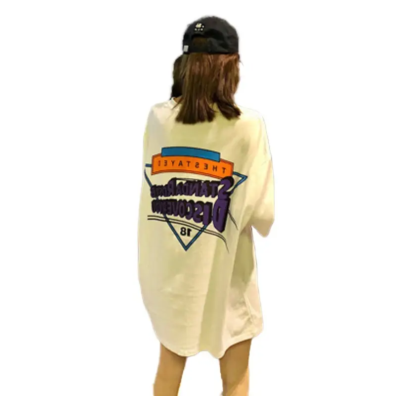 Women Korean Style Short Sleeve T-Shirt 2026 - Image 7