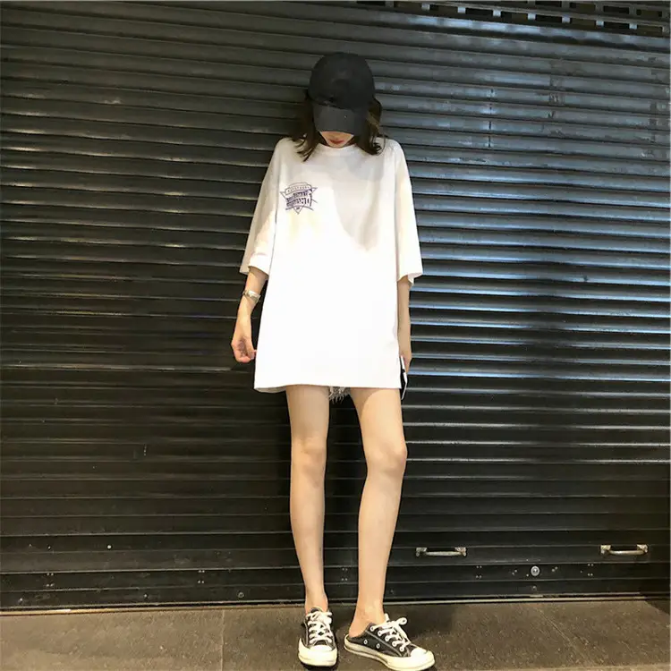 Women Korean Style Short Sleeve T-Shirt 2026 — feature 23