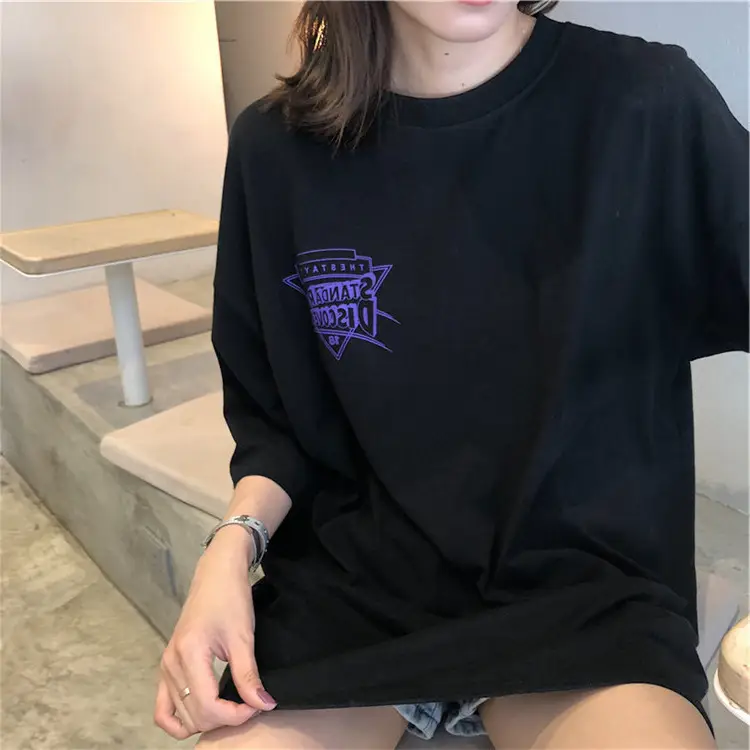 Women Korean Style Short Sleeve T-Shirt 2026 — feature 25