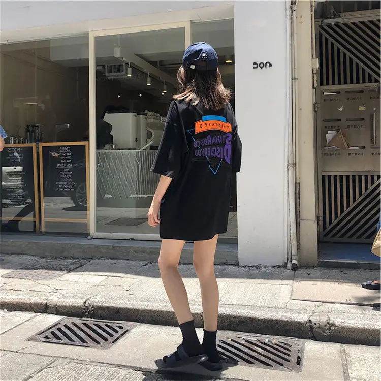 Women Korean Style Short Sleeve T-Shirt 2026 — feature 27