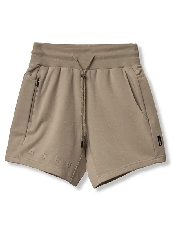 Men's Brown Cotton Shorts with Drawstring Waist - Image 18