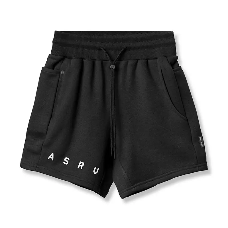 Men's Brown Cotton Shorts with Drawstring Waist - Image 8
