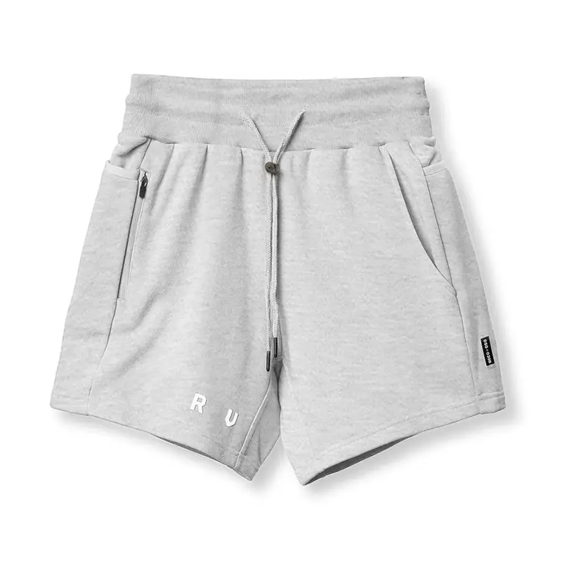 Men's Brown Cotton Shorts with Drawstring Waist - Image 3