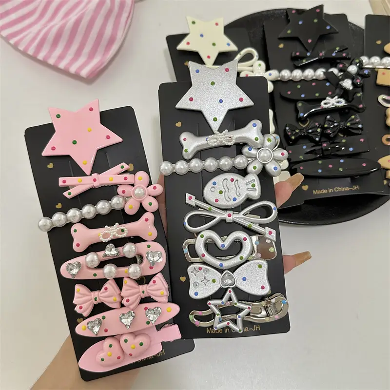 Pearl Hair Accessories Set for Women - Image 14