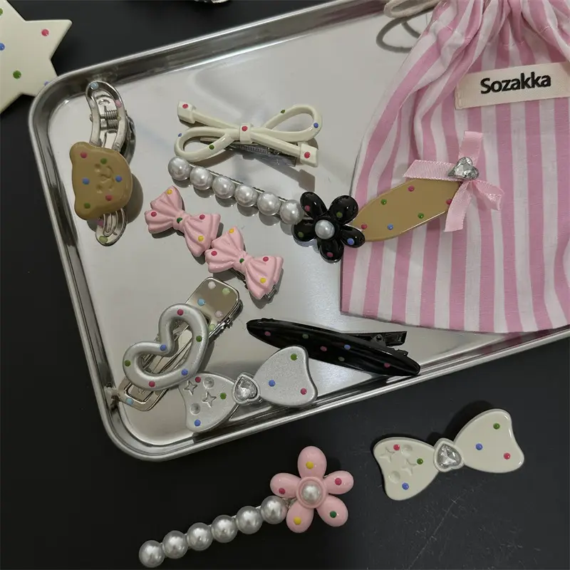 Pearl Hair Accessories Set for Women — feature 12