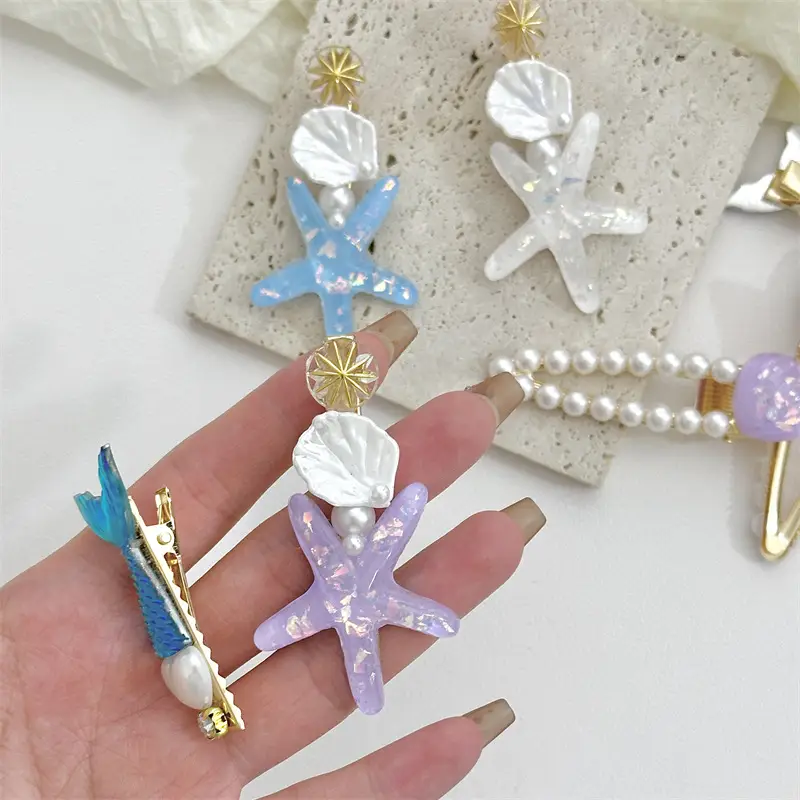 Pearl Hair Accessories Set for Women — feature 3