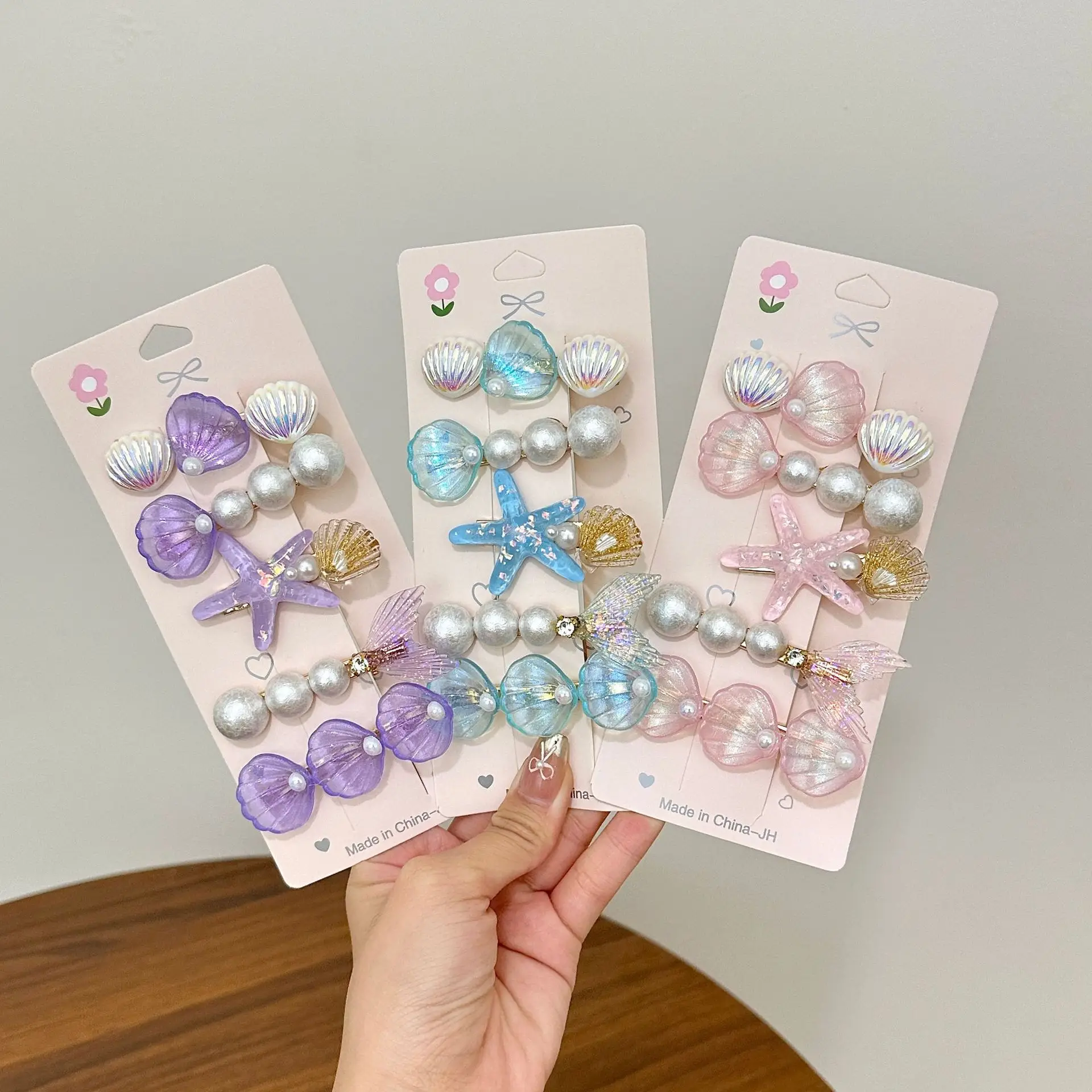 Pearl Hair Accessories Set for Women — feature 6