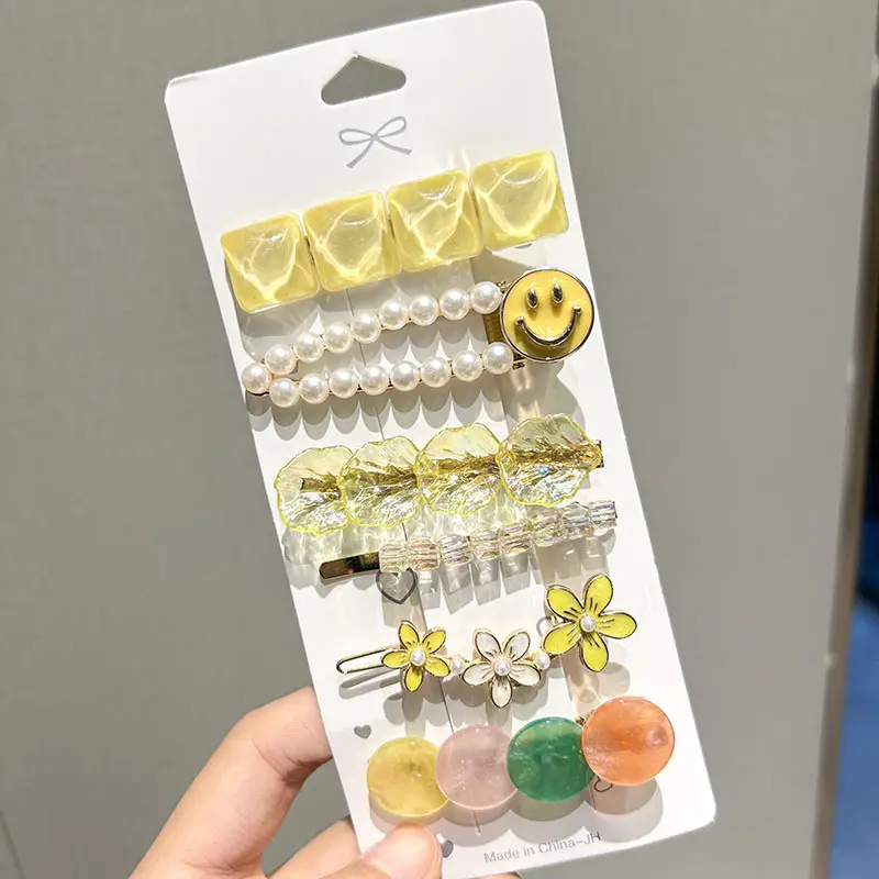 Pearl Hair Accessories Set for Women - Image 9