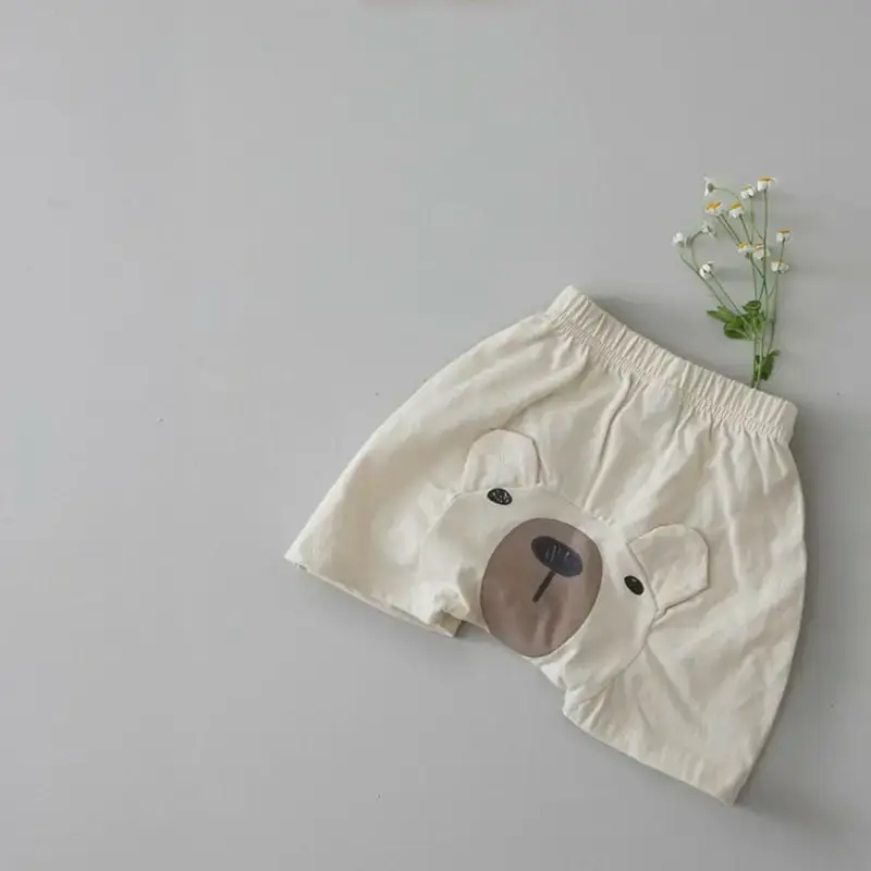 2026 Korean Baby Bear Pp Shorts Set for Boys Girls - Image 3