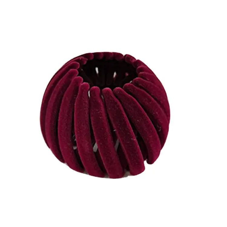 Korean Ins Velvet Hair Tie Lazy Bun Styling Tool - Image 12