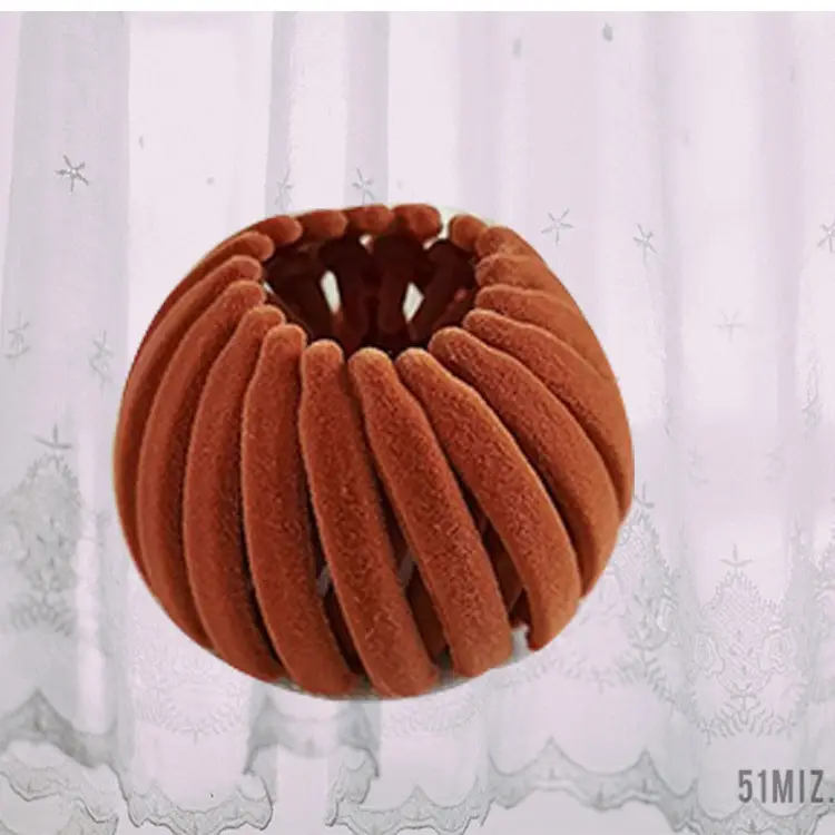 Korean Ins Velvet Hair Tie Lazy Bun Styling Tool - Image 6
