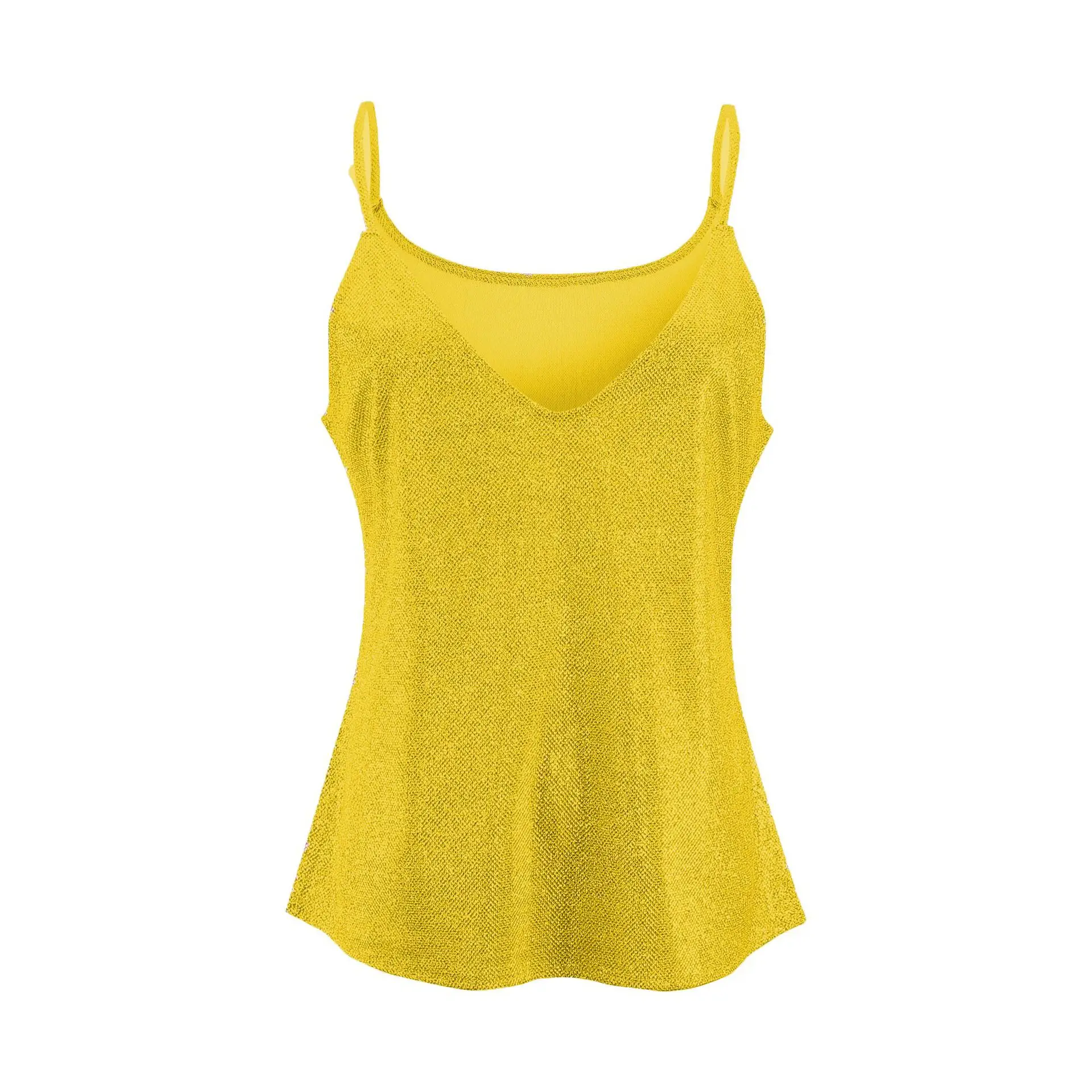 2025 V Neck Bronzed Top for Women Casual Sexy Vest — feature 22