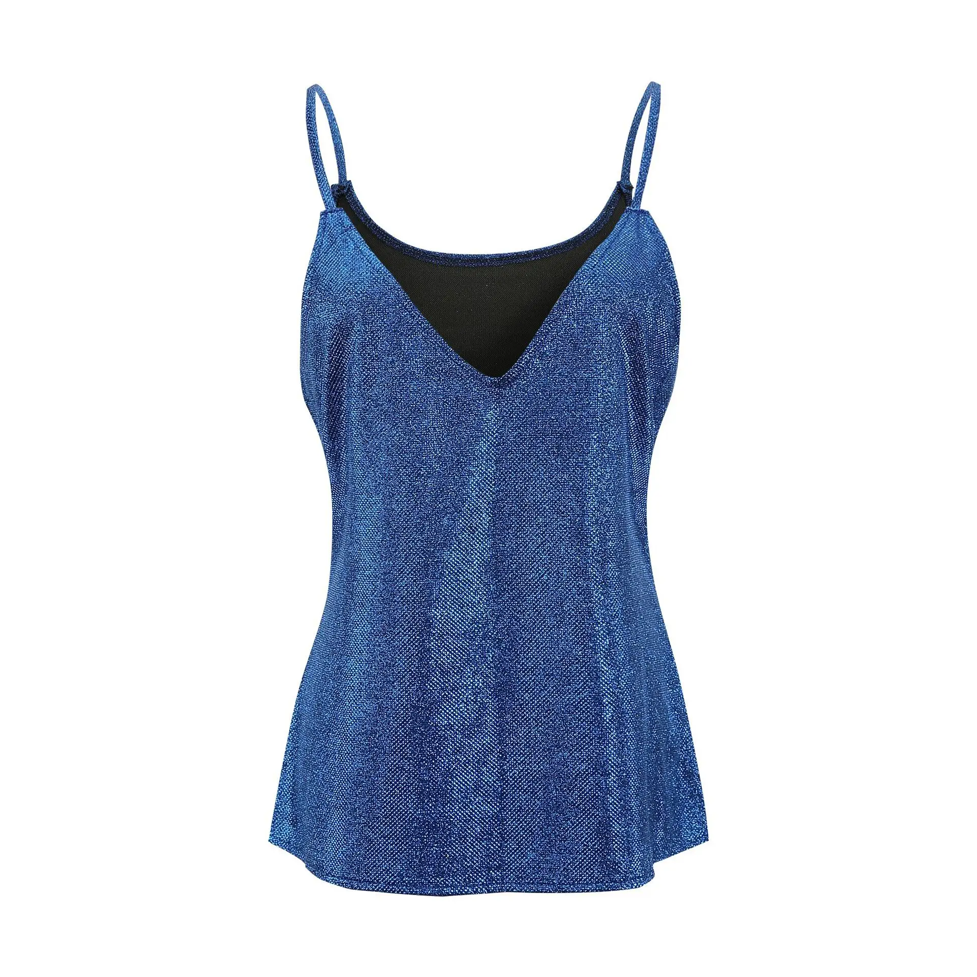 2025 V Neck Bronzed Top for Women Casual Sexy Vest — feature 25