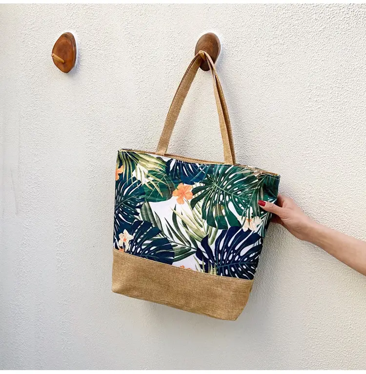 Fashion Canvas Bag Large Capacity Women's Shoulder Bag — feature 17