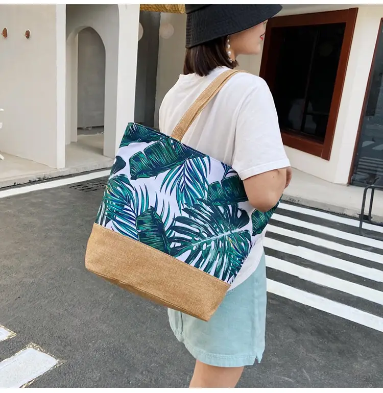 Fashion Canvas Bag Large Capacity Women's Shoulder Bag — feature 20