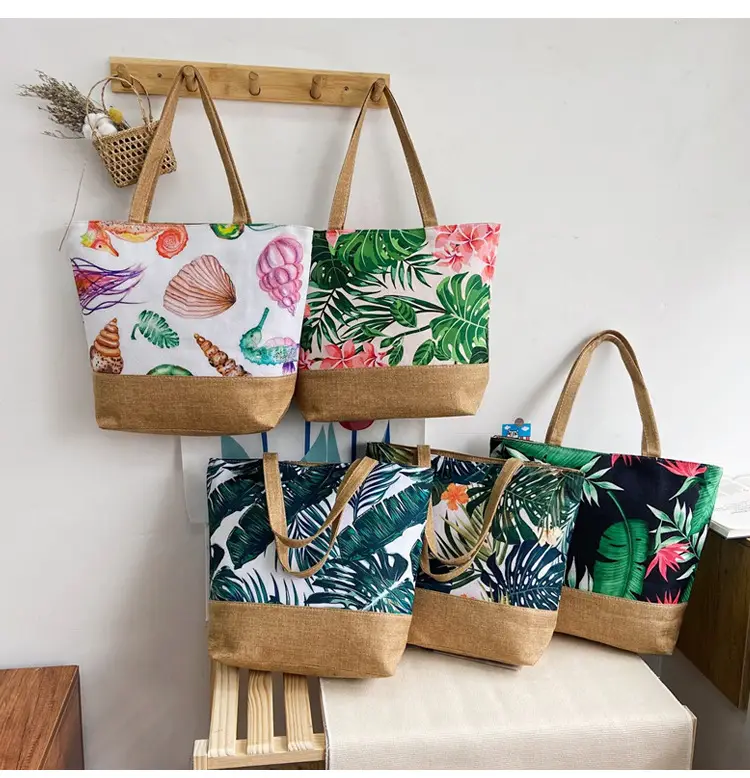 Fashion Canvas Bag Large Capacity Women's Shoulder Bag — feature 31
