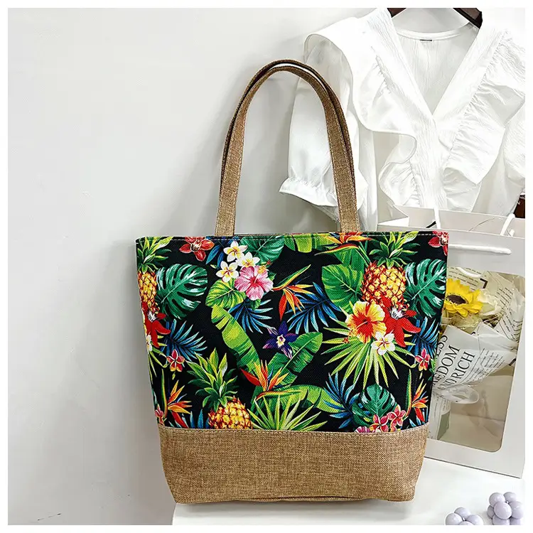 Fashion Canvas Bag Large Capacity Women's Shoulder Bag - Image 13