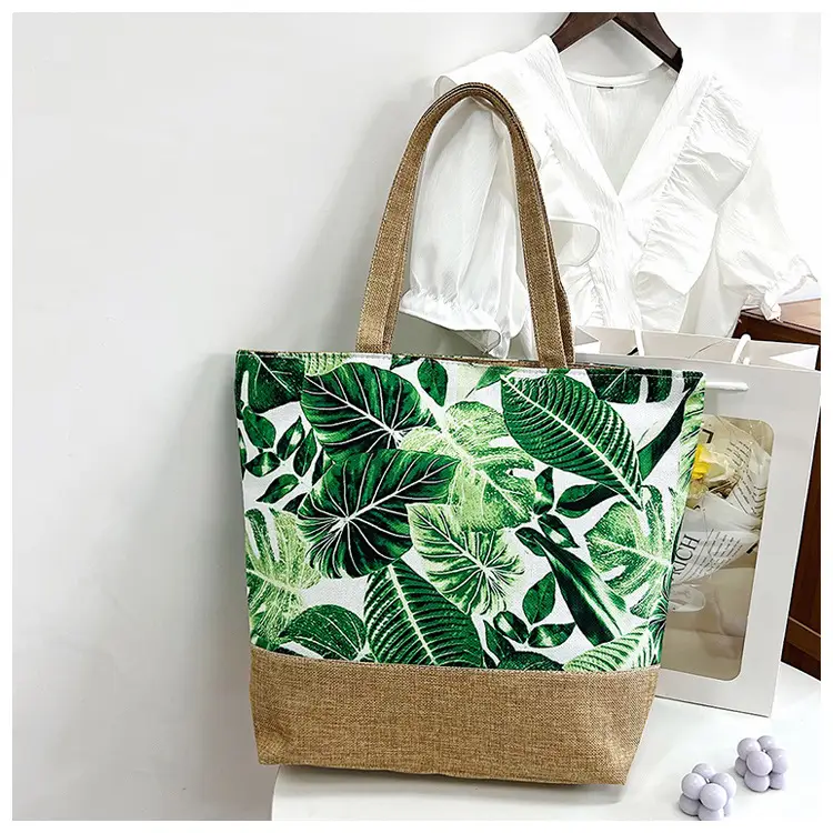Fashion Canvas Bag Large Capacity Women's Shoulder Bag - Image 6