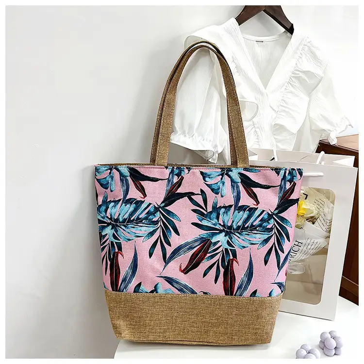 Fashion Canvas Bag Large Capacity Women's Shoulder Bag - Image 8