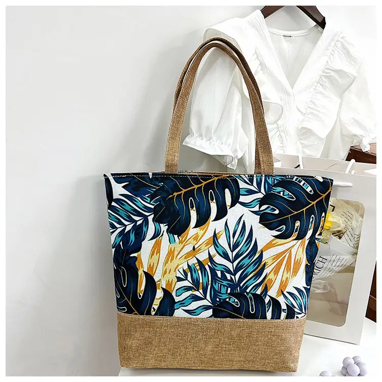 Fashion Canvas Bag Large Capacity Women's Shoulder Bag - Image 9