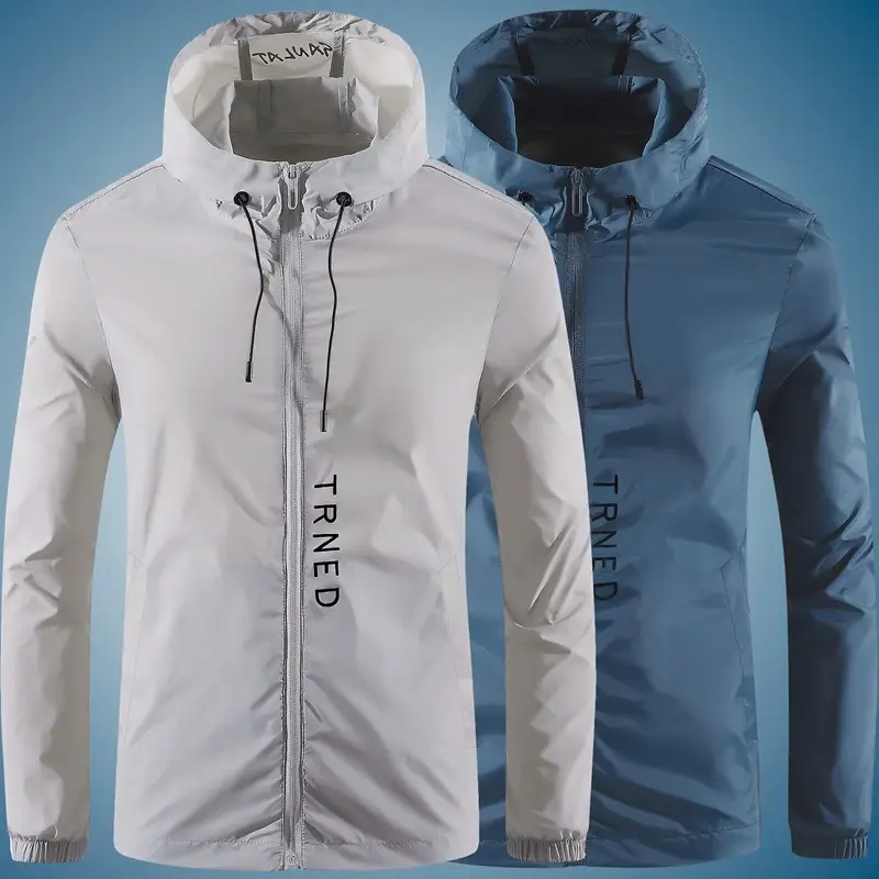Men's White Thin Elastic Fishing Jacket UV Protection - Image 7