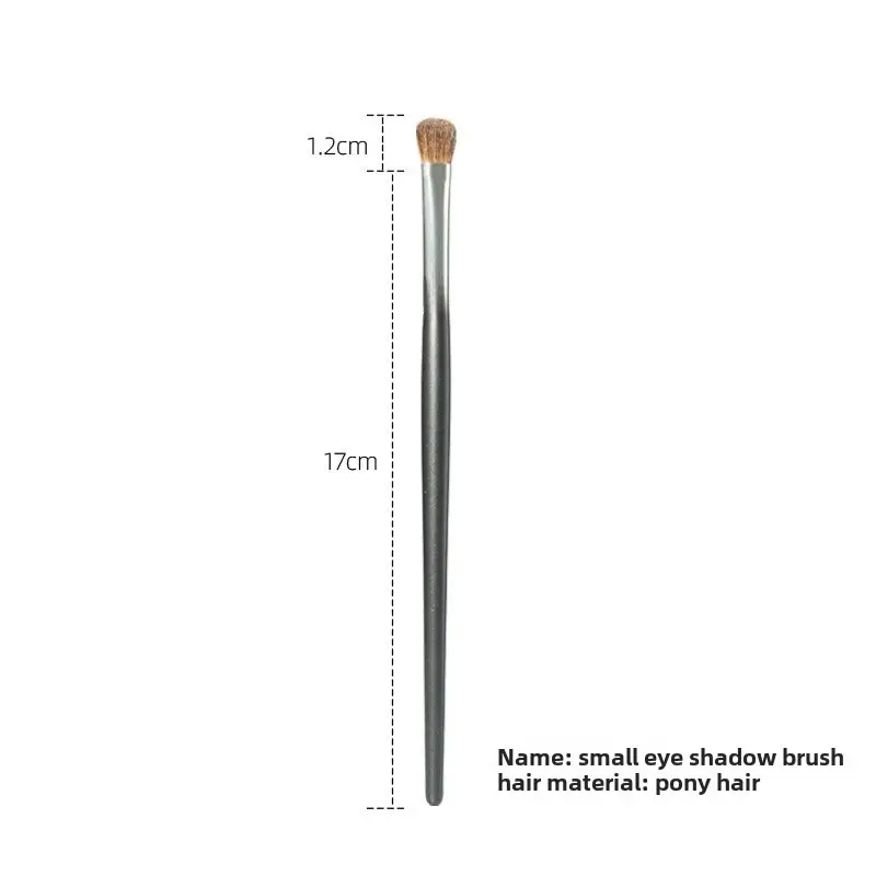 Oblique Eyebrow Brush 17cm Fiber Hair Makeup Tool - Image 2