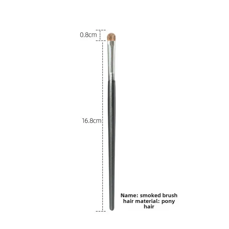 Oblique Eyebrow Brush 17cm Fiber Hair Makeup Tool - Image 4