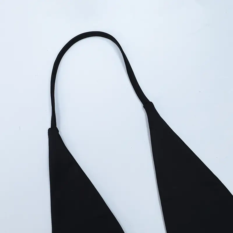 White Round Hook Crop Top for Women — feature 15