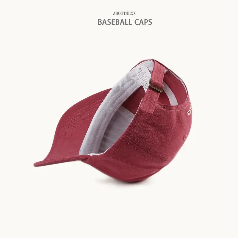 Women Maroon Baseball Cap with Embroidered R Logo