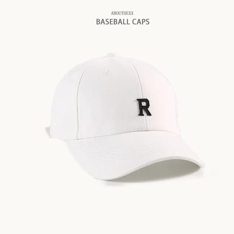 Women Maroon Baseball Cap with Embroidered R Logo